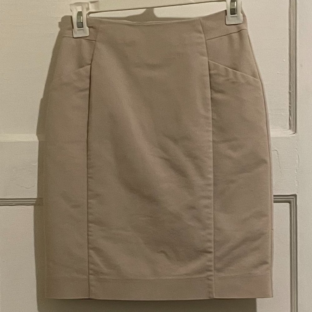 H&M Pencil Skirt (cream)